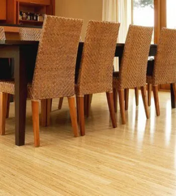 Bambou Massif Verni Vertical Vanille - Accueil - Over Parquet