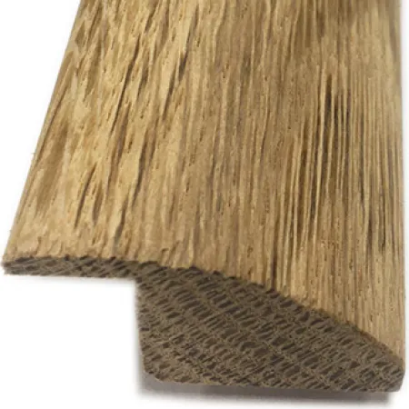 Barre de Seuil a Recouvrement Massif Brut 18x35x2000 (pour différence de niveau 14/15mm) - Accueil - Over Parquet