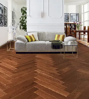 Bâton Rompu Chêne Huilé Château Rustique Vieilli Bords Martelés - Accueil - Over Parquet