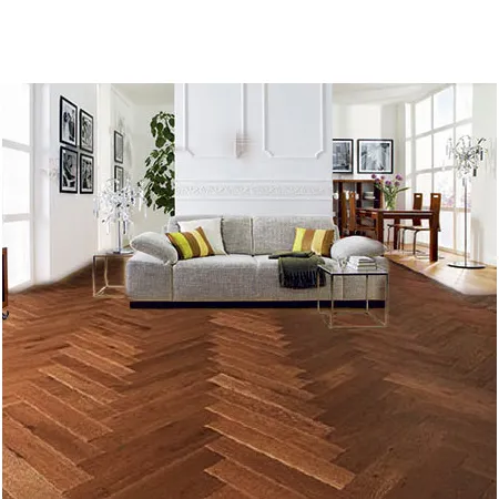 Bâton Rompu Chêne Huilé Château Rustique Vieilli Bords Martelés - Accueil - Over Parquet