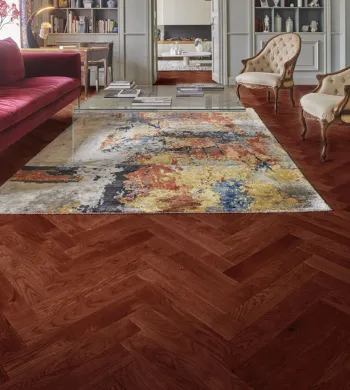 Bâton Rompu Massif Vieux Chêne Huilé Natura - 580 mm - Accueil - Over Parquet
