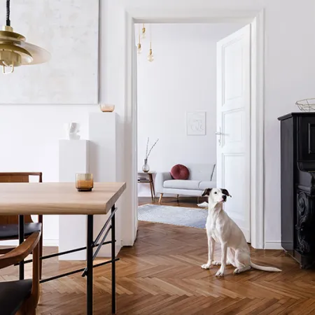 Bâton Rompu Chêne Massif Verni Nut - 600mm - Accueil - Over Parquet