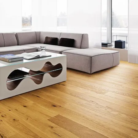 Chêne Massif Huilé Rustique Naturel 90x20x1300mm  certifié fsc 100 % - Accueil - Over Parquet
