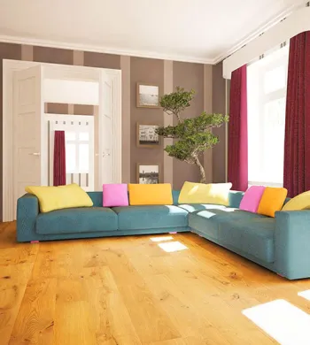 Chêne Massif Rustique Huilé Brossé Honey - Accueil - Over Parquet