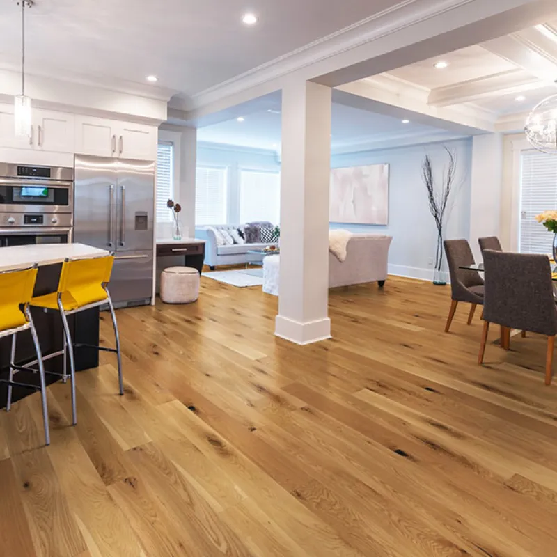 Chêne Massif Huilé Brossé Rustique Miel - Accueil - Over Parquet Chêne Massif Huilé Brossé Rustique Miel - Accueil - Over Parquet