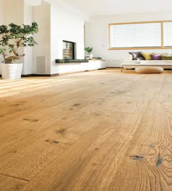 Chêne Massif Huilé Brossé Rustique Miel - Accueil - Over Parquet