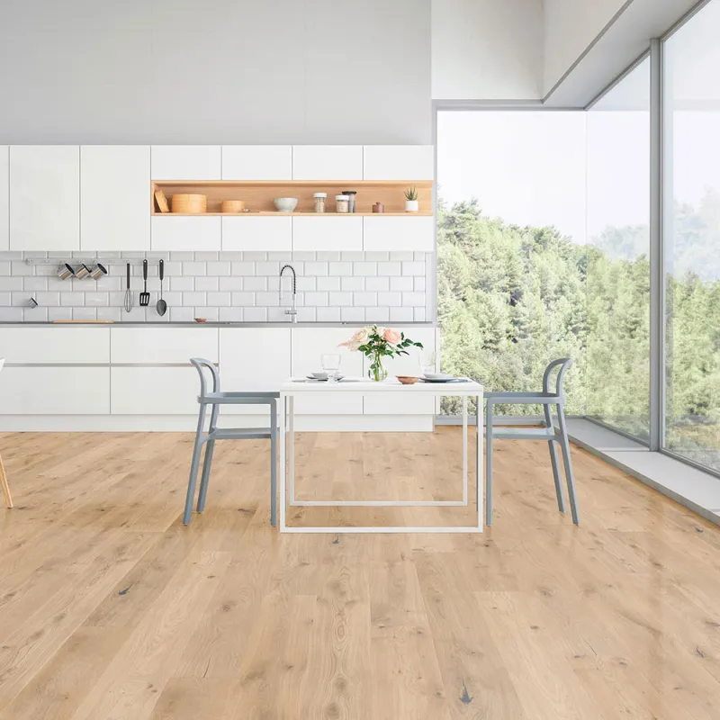 Chêne Massif Campagne Piqué Huilé Brossé Mat Naturel Madeleine - Accueil - Over Parquet Chêne Massif Campagne Piqué Huilé Brossé Mat Naturel Madeleine - Accueil - Over Parquet