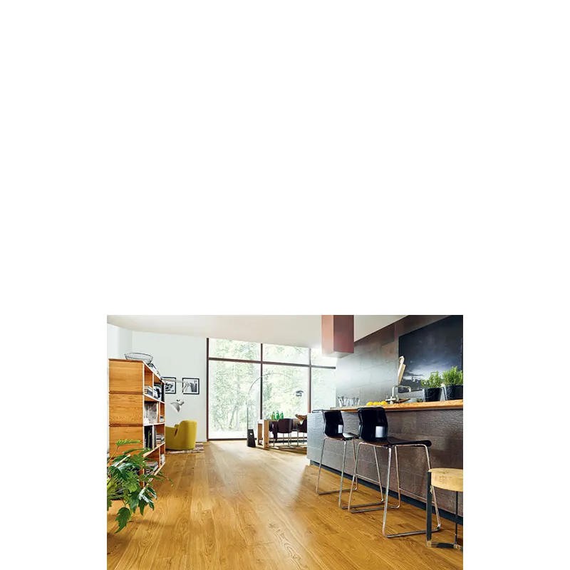 Chêne Massif Verni Brosse Naturel Select Go4 160x21x450/500/900/1100mm - certifié fsc 100 % - Accueil - Over Parquet