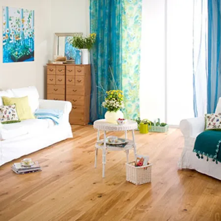 chêne massif verni brosse classic soleil d été 160x14x1400mm - certifié fsc 100 % - Accueil - Over Parquet