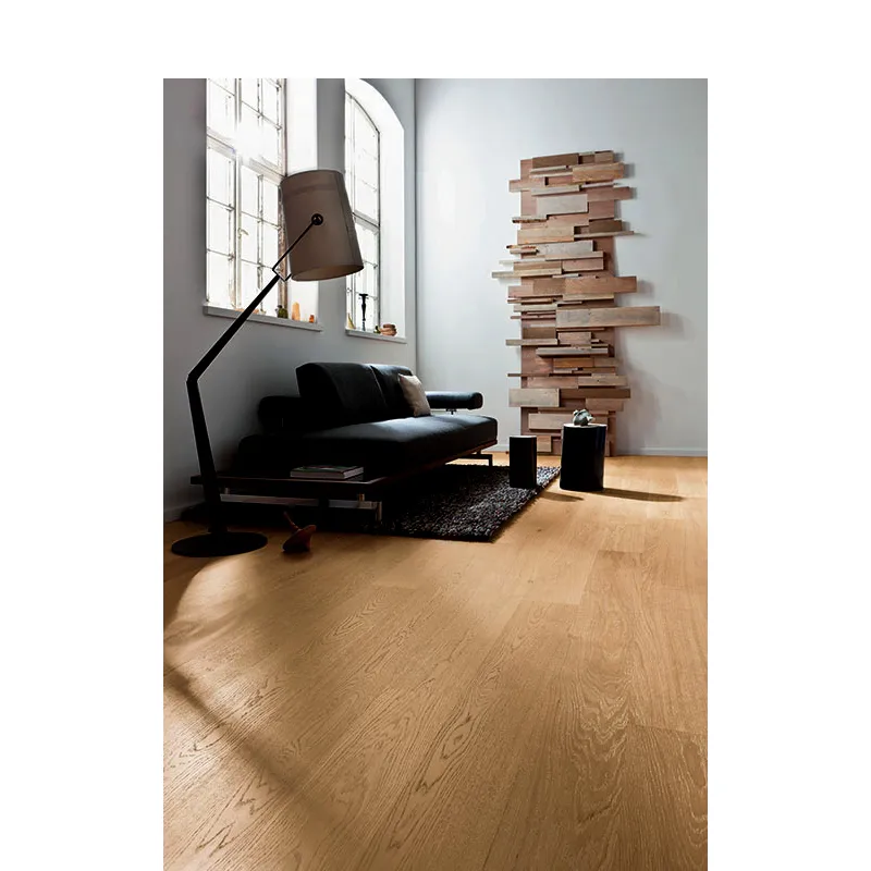 chene massif verni chene clair mat lisse pr bis  130x14mm 4 chanfreins - certifié pefc 100% - lot de 33.94m² - Accueil - Over Parquet