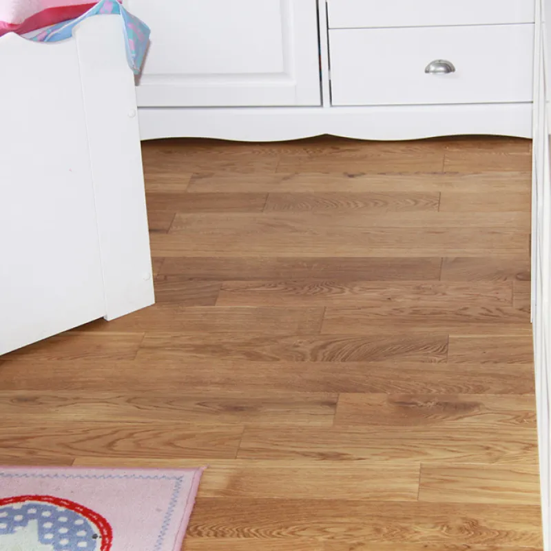 chêne massif verni brosse rustique 70x14x350 -  certifié fsc 100 % - Accueil - Over Parquet