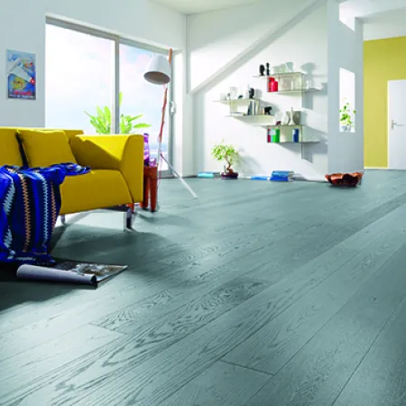 Chêne Contrecollé Rustique Huilé Gris Brossé - 145mm - Parquet Flottant Chêne Huilé - Over Parquet