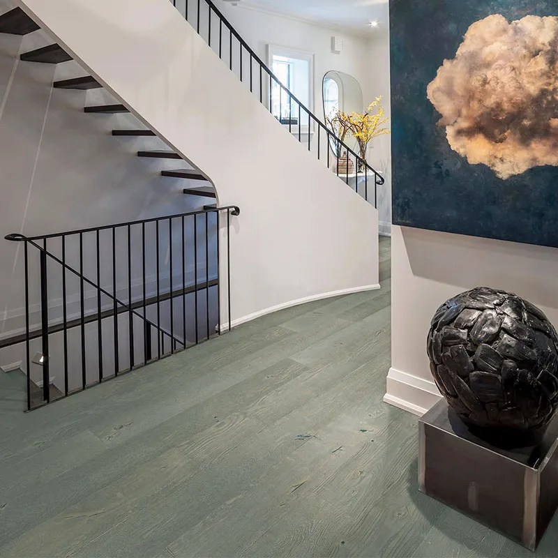 Chêne Flottant Contrecollé Rustique Huilé Gris Extra Brossé à la main - Accueil - Over Parquet Chêne Flottant Contrecollé Rustique Huilé Gris Extra Brossé à la main - Accueil - Over Parquet