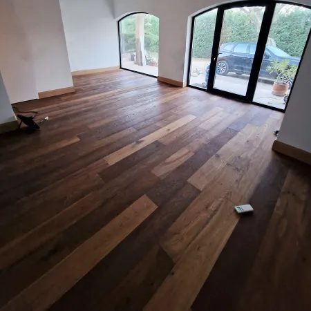 chêne contrecolle rustique huile fume sirocco go-4 190x14x 600-1900mm - Accueil - Over Parquet