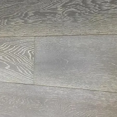 Chêne Massif Huilé Bord Vieilli à la Main Gris Bleuté Cérusé Blanc - lot de 49,50 m² - Lots de fin de série - Over Parquet