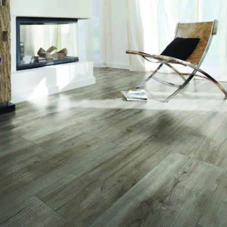 Sol Stratifié Chêne Montmelo Argent - Collection Monaco - Over Parquet