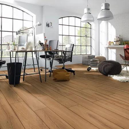 Sol Stratifié Chêne de Ferme Nature - Collection Milan - Over Parquet