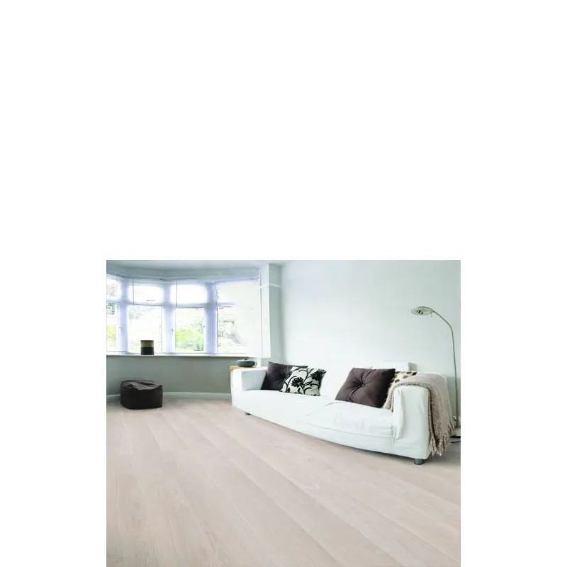 Sol Stratifié Chêne Waveless Blanc - Collection Milan - Over Parquet Sol Stratifié Chêne Waveless Blanc - Collection Milan - Over Parquet