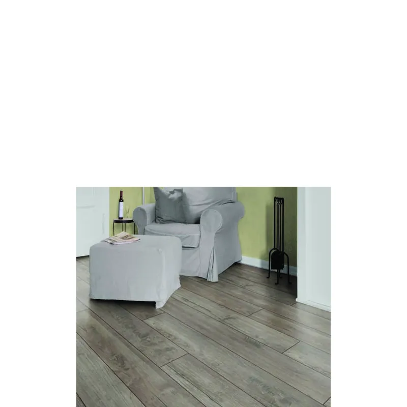 Sol Stratifié Teck Argent Nostalgie - Accueil - Over Parquet