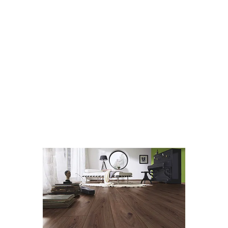 Sol Stratifié Chêne Prestige Foncé - Collection Milan - Over Parquet Sol Stratifié Chêne Prestige Foncé - Collection Milan - Over Parquet