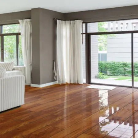 Sol Stratifié Merbau Extra Brillant - Accueil - Over Parquet