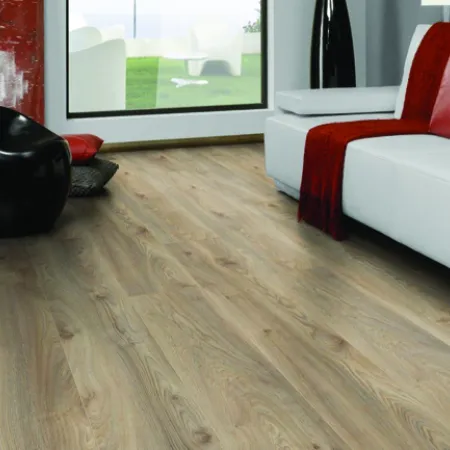 Sol Stratifié Chêne Macro Beige 1845x244x10mm - Accueil - Over Parquet