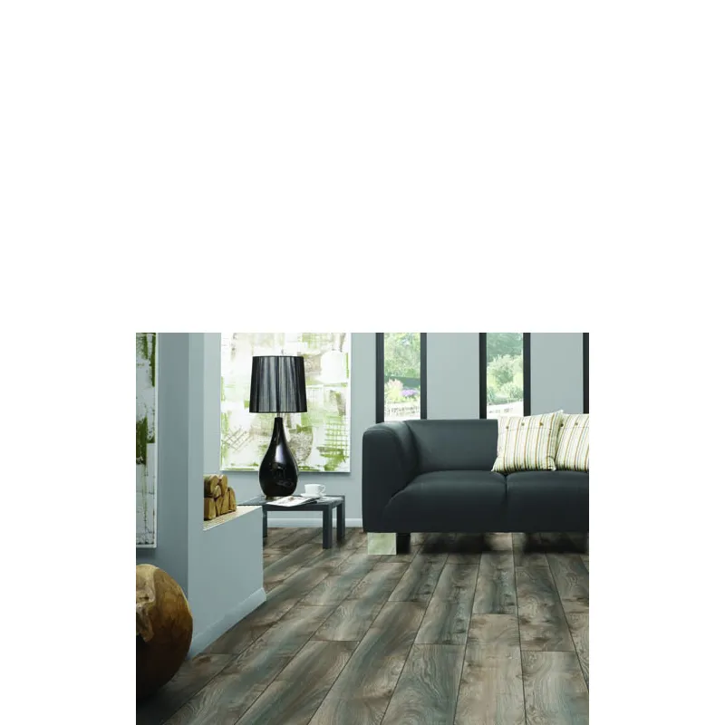 Sol Stratifié Chêne Makro Gris - Accueil - Over Parquet