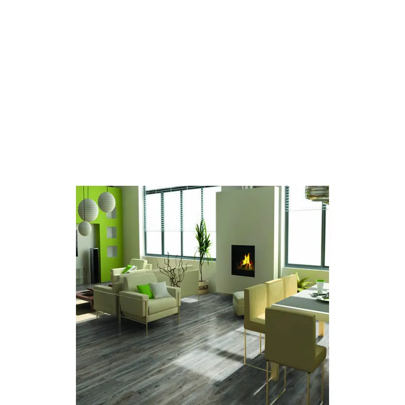 Sol Stratifié Chêne Highland Titane - Accueil - Over Parquet