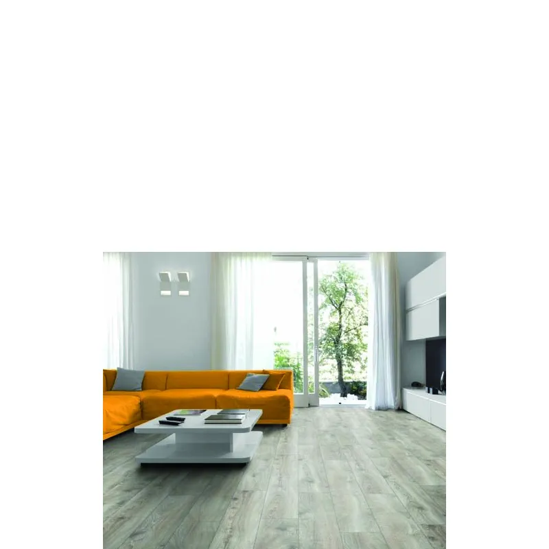 Sol Stratifié Chêne Highland Argent - Accueil - Over Parquet