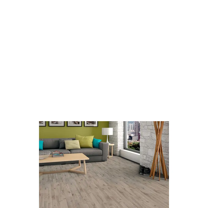 Sol Stratifié Chêne Gris Titane Tramé Mat 3 Frises - Lot de 4,19 m² - Collection Tritty - Over Parquet Sol Stratifié Chêne Gris Titane Tramé Mat 3 Frises - Lot de 4,19 m² - Collection Tritty - Over Parquet