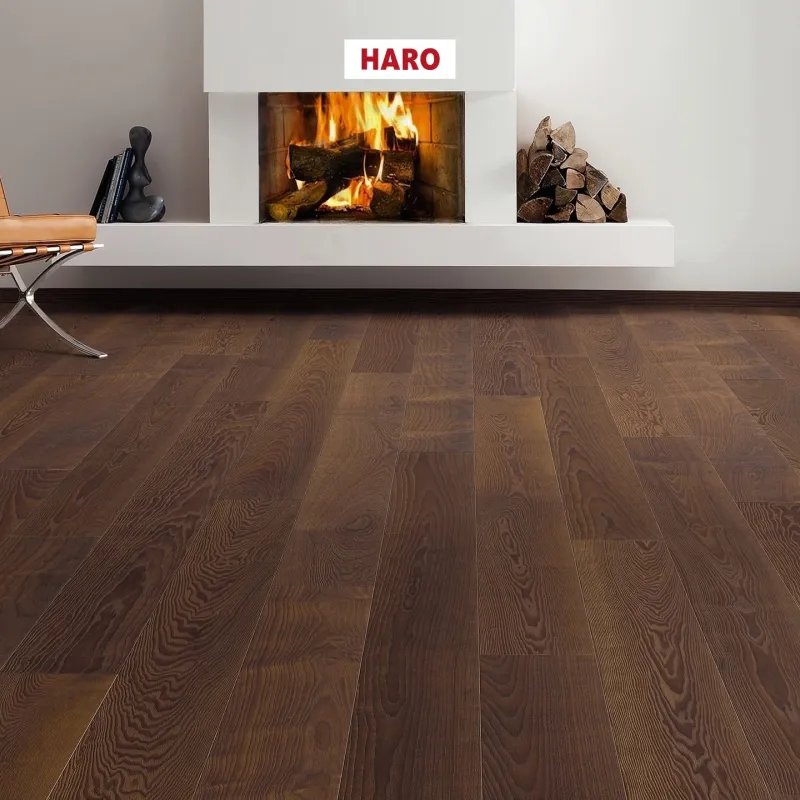 Frêne Contrecollé Brossé Naturalin+ Planche Large Thermo-traité Mezzo - Lot de 3,05m² - Parquet - Over Parquet Frêne Contrecollé Brossé Naturalin+ Planche Large Thermo-traité Mezzo - Lot de 3,05m² - Parquet - Over Parquet