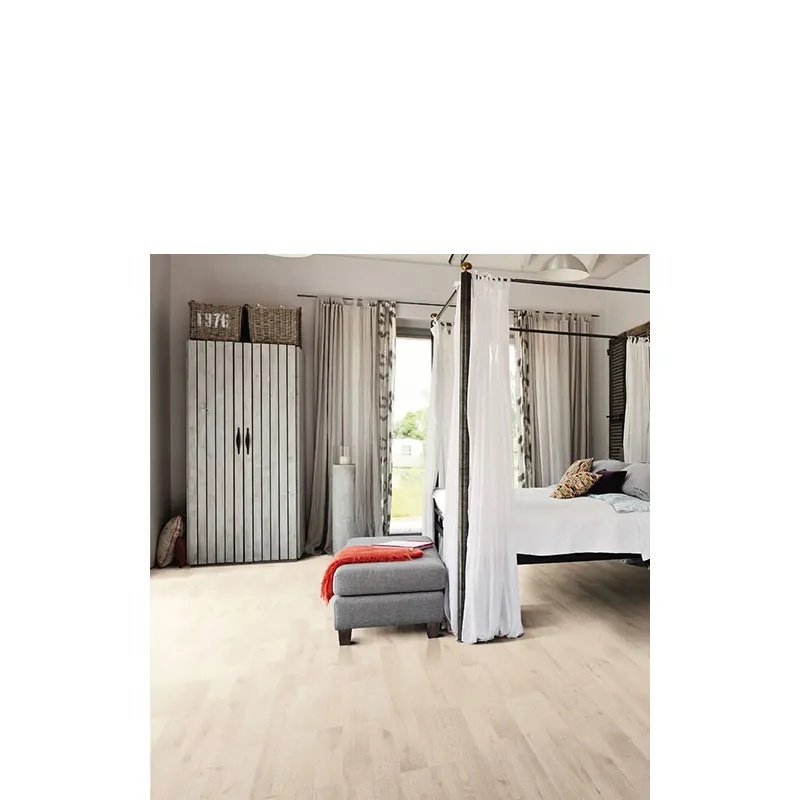 Sol Stratifié Chêne Artico Blanc Authentique - Lot de fin de Série de 95,46 m2 - Accueil - Over Parquet Sol Stratifié Chêne Artico Blanc Authentique - Lot de fin de Série de 95,46 m2 - Accueil - Over Parquet