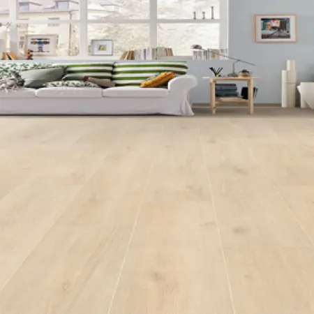 Sol Stratifié Chêne Campus Veneto Sable - Lot de 2,49 m² - Collection Syracuse - Over Parquet
