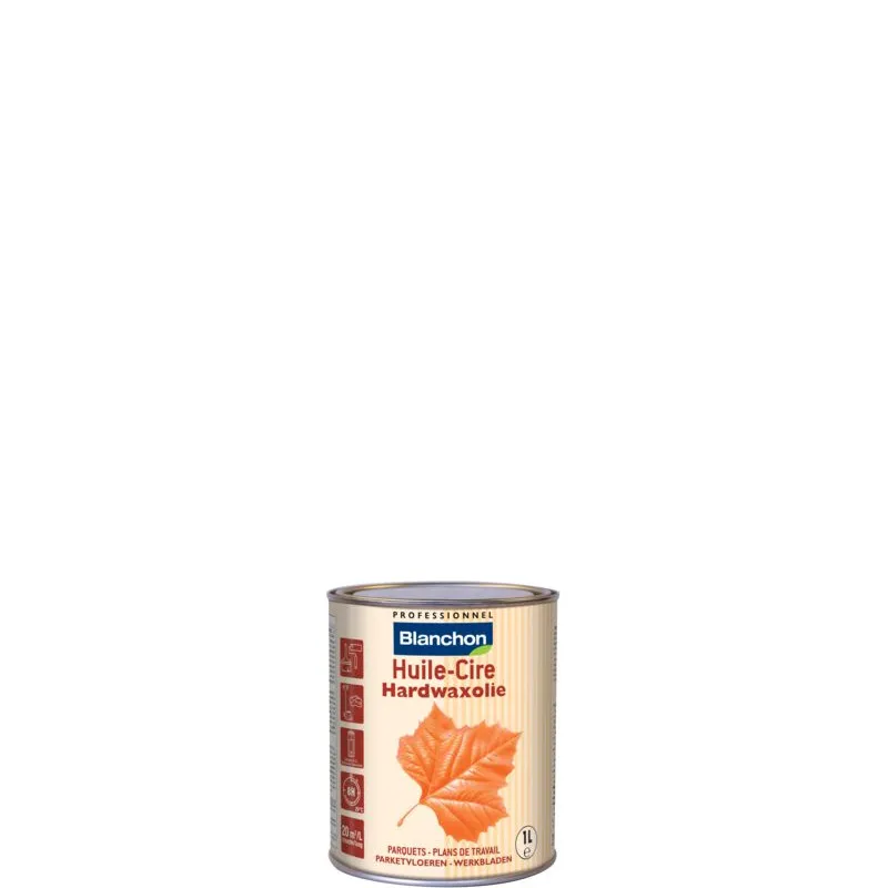 Huile cire noire blanchon 1l rendement 20m²/l - Accueil - Over Parquet