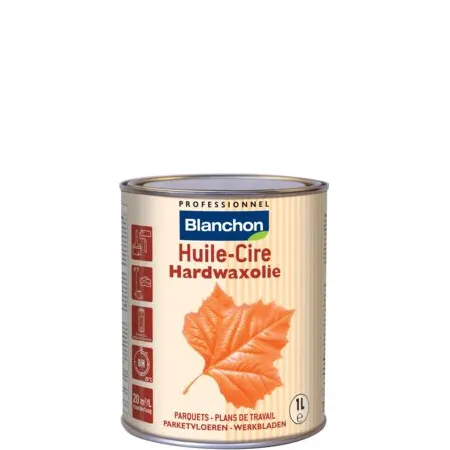Huile cire noire blanchon 1l rendement 20m²/l - Accueil - Over Parquet