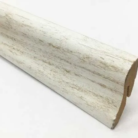 Plinthe Mdf Canyon Blanc 40x22x2400 - Accueil - Over Parquet