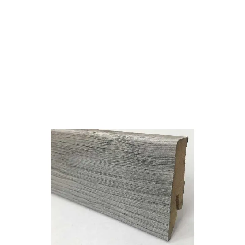 Plinthe Mdf Makro Blanc (1009) 58x19x2400 - Accueil - Over Parquet