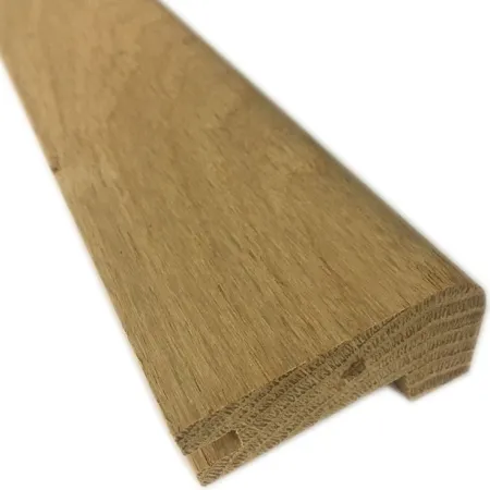 nez de marche chêne massif brut 50x22x14 2ml ( pour parquet 14/15mm) - Accueil - Over Parquet