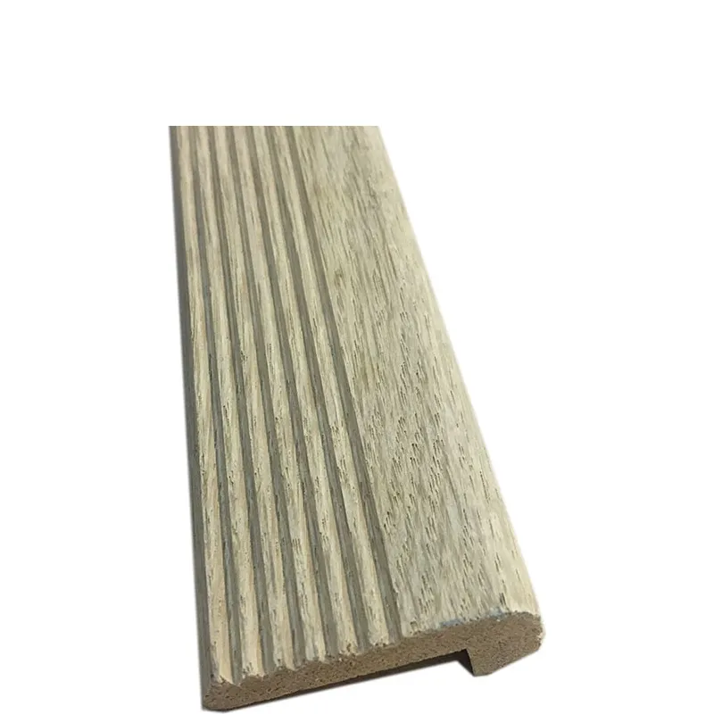 nez de marche chene massif brut rainuré à coller 1m 40*20 (003286) - Accueil - Over Parquet
