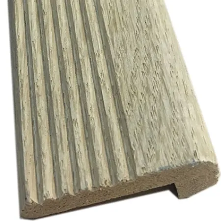 nez de marche chene massif brut rainuré à coller 1m 40*20 (003286) - Accueil - Over Parquet