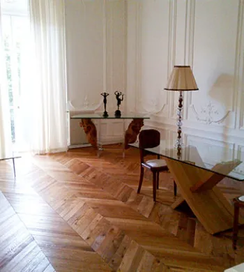 Parquet Massif Point de Hongrie - Over Parquet
