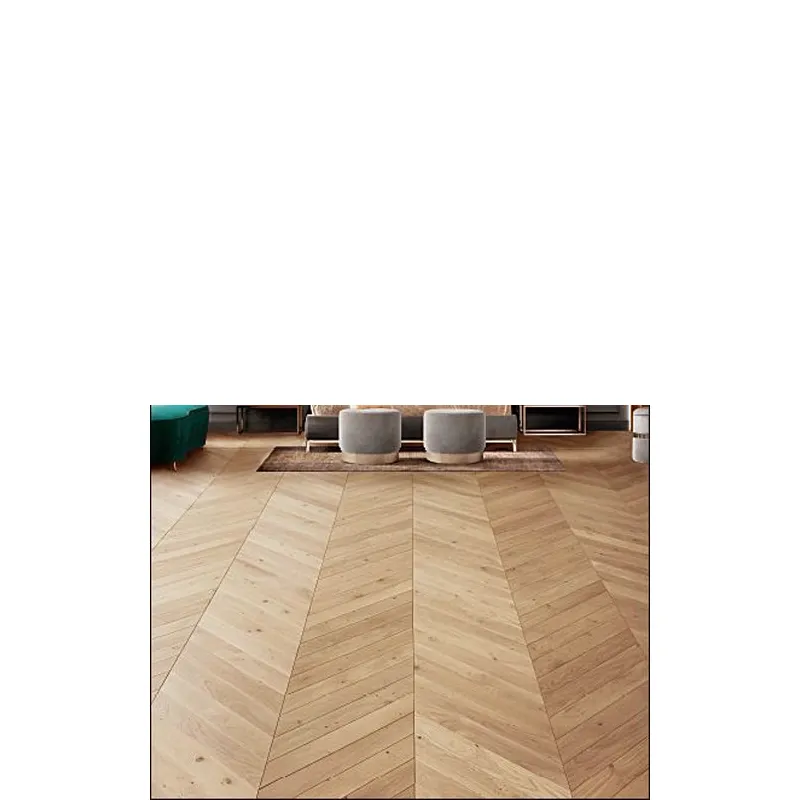 Point de Hongrie 45° Chêne Massif Campagne Verni Mat - Accueil - Over Parquet