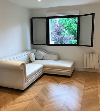Parquet Massif Chêne Verni - Over Parquet