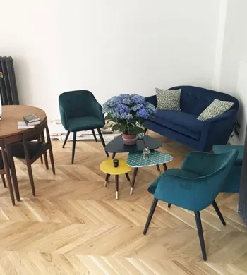 Parquet Massif Point de Hongrie - Over Parquet