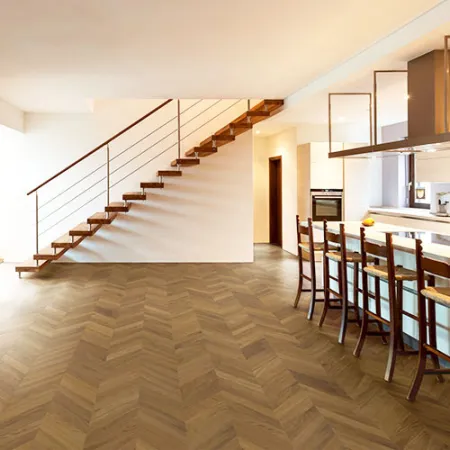point de hongrie chêne contrecolle 100%  huile apennines 240mm x 22/5.5mm x 1450mm - Accueil - Over Parquet
