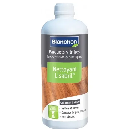 Nettoyant Parquets Vitrifies et Stratifie Incolore Lisabril 1 Litre - Accueil - Over Parquet