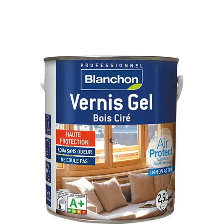 Vitrificateur Gel Bois Cire Chêne Clair 1L - Accueil - Over Parquet