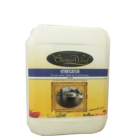 Vitrificateur Incolore ShemenWood Grand Trafic Semi-Mat 5L + Durcisseur 0,5L - Accueil - Over Parquet