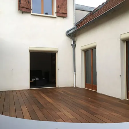 Lame de Terrasse Awa Ipe Brut Deck Clipsable Striee 145x21x l950mm - Accueil - Over Parquet