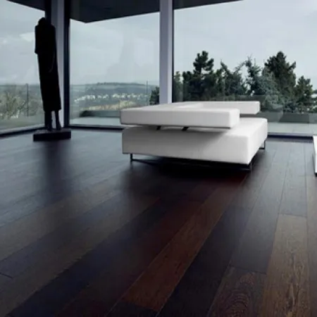 Wengé Massif Verni Bona 120x10mm - Parquet Massif Exotique Verni - Over Parquet
